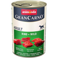 Корм GranCarno Original Adult Animonda 400 г для дорослих собак з яловичиною та дичиною