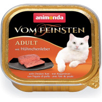 Корм Vom Feinsten Adult Animonda 100 г для дорослих котів з курячою печінкою
