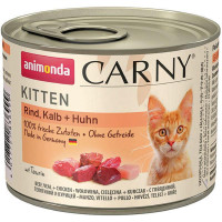 Корм Carny Kitten Animonda 200 г для кошенят з яловичиною телятиною і куркою