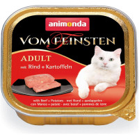 Корм Vom Feinsten Adult Animonda 100 г для дорослих котів з яловичиною і картоплею
