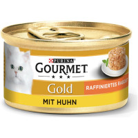 Корм Gold Gourmet 85 г для котів ніжні биточки з куркою