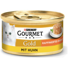 Корм Gold Gourmet 85 г для котів ніжні биточки з куркою