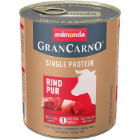 Корм GranCarno Single Protein Animonda 800 г для дорослих собак з яловичиною