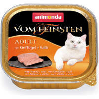 Корм Vom Feinsten Adult Animonda 100 г для дорослих котів з птицею і телятиною