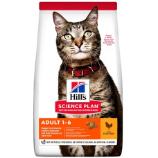 Корм Science Plan Adult Hill's 10 кг для дорослих котів з куркою