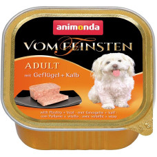 Корм Vom Feinsten Adult Animonda 150 г для дорослих собак з птицею та телятиною