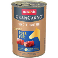 Корм GranCarno Single Protein Supreme Animonda 400 г для дорослих собак з кониною