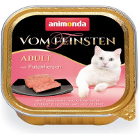 Корм Vom Feinsten Adult Animonda 100 г для дорослих котів з серцями індички