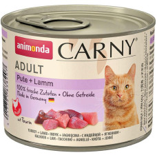 Корм Carny Adult Animonda 200 г для дорослих котів з індичкою і ягням