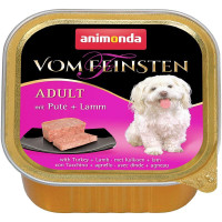 Корм Vom Feinsten Adult Animonda 150 г для дорослих собак з індичкою та ягням