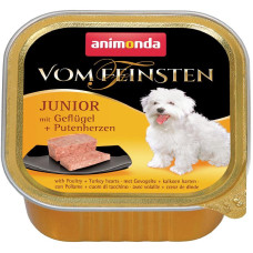 Корм Vom Feinsten Junior Animonda 150 г для цуценят з птицею та серцями індички