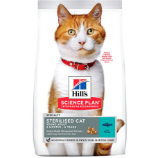 Корм Science Plan Sterilised Cat Young Adult Hill's 10 кг для стерилізованих котів з тунцем
