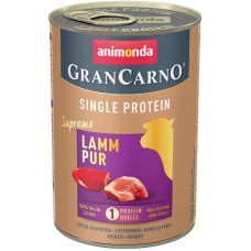 Корм GranCarno Single Protein Supreme Animonda 400 г для дорослих собак з ягням