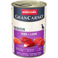Корм GranCarno Original Senior Animonda 400 г для старіючих собак з яловичиною та ягням