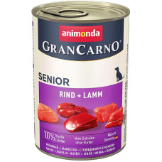 Корм GranCarno Original Senior Animonda 400 г для старіючих собак з яловичиною та ягням