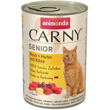 Корм Carny Senior Animonda 400 г для старіючих котів з яловичиною куркою і сиром