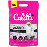 Гігієнічний наповнювач Crystals Calitti 3.8 л для котів силікагелевий