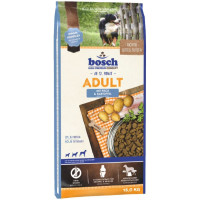 Корм Adult Fish & Potato Bosch 15 кг для дорослих собак з рибою і картоплею