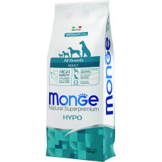 Корм Dog All Breeds Hypoallergenic Monge 12 кг для дорослих собак з лососем і тунцем