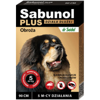 Нашийник Plus Sabunol 90 см від кліщів і бліх