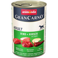 Корм GranCarno Original Adult Animonda 400 г для дорослих собак з яловичиною олениною та яблуком