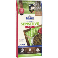 Корм Sensitive Lamb & Rice Bosch 15 кг для дорослих собак з ягням і рисом